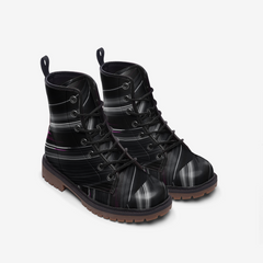 Vibe Crew Signature Abstract Unisex Casual Leather Lightweight boots
