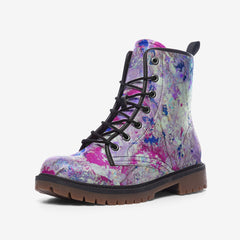 Painted Powder Casual Leather Lightweight boots