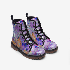 Painted Powder Casual Leather Lightweight boots