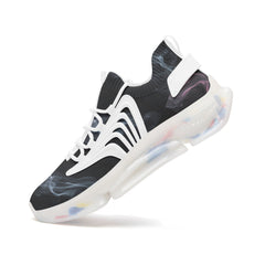 Dark Smoke Energy Low Top Mesh Trainers