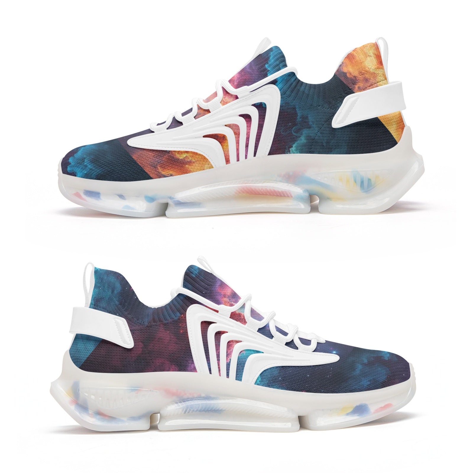 Cosmic Street Unisex Low Top Mesh Trainers