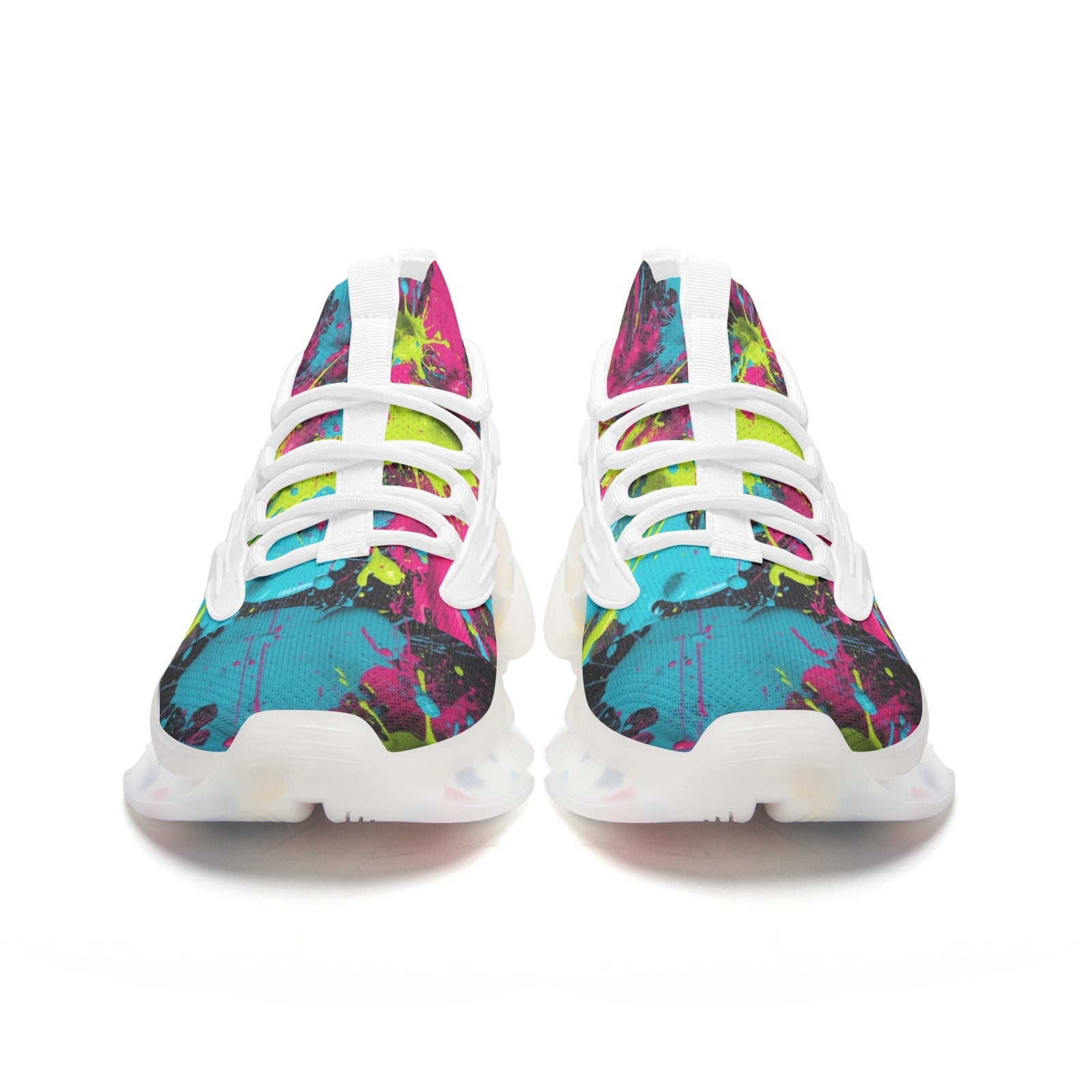 Acid Splash Low Top Mesh Trainers