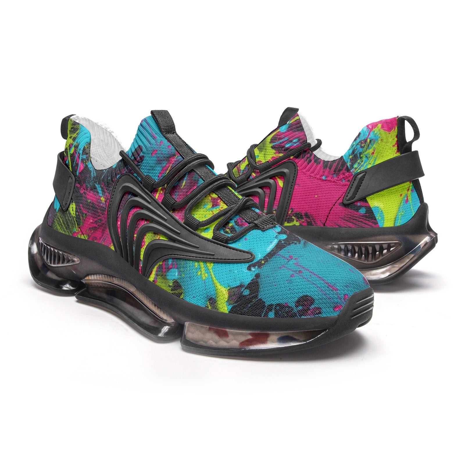 Acid Splash Low Top Mesh Trainers