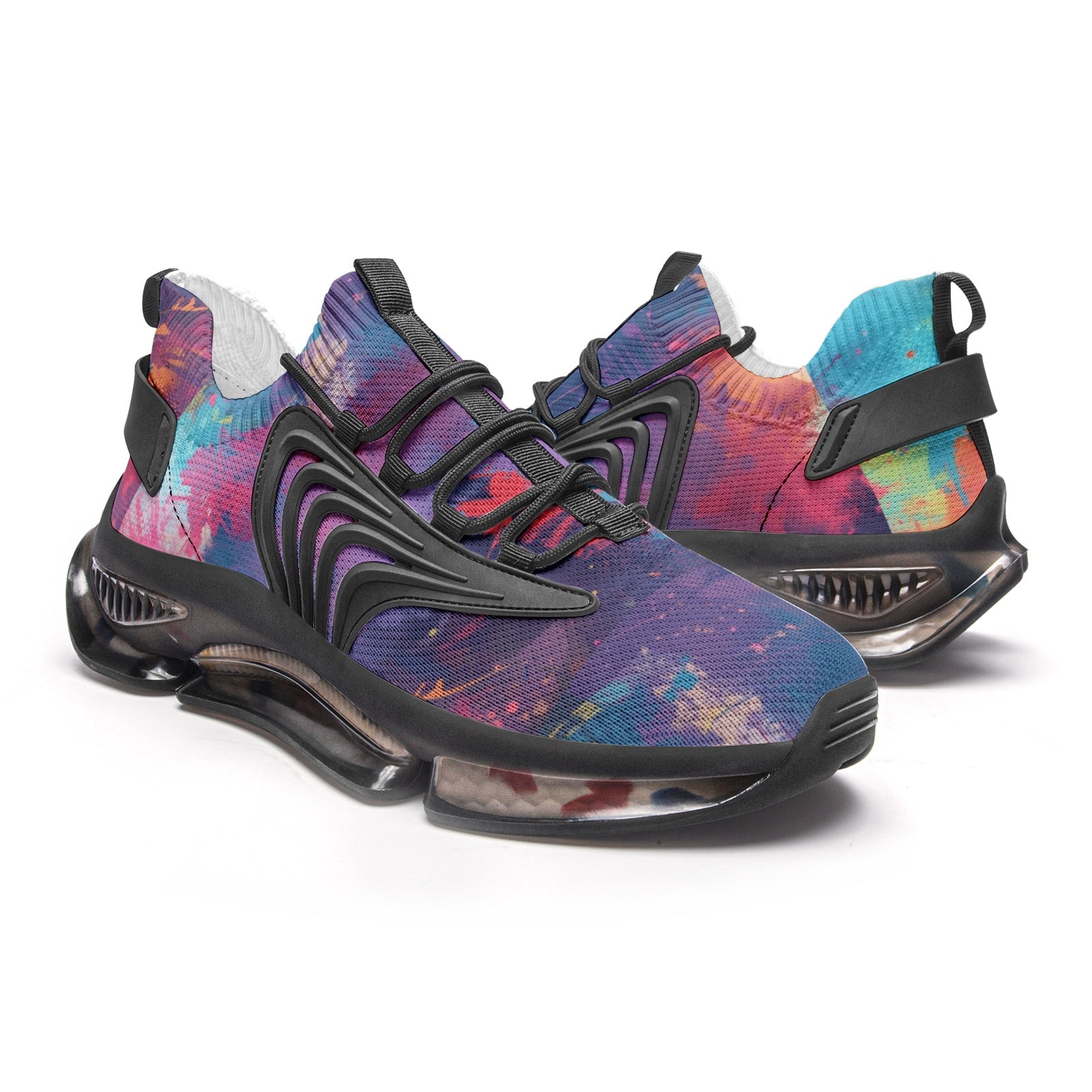Cloud Explosion Unisex Low Top Mesh Trainers
