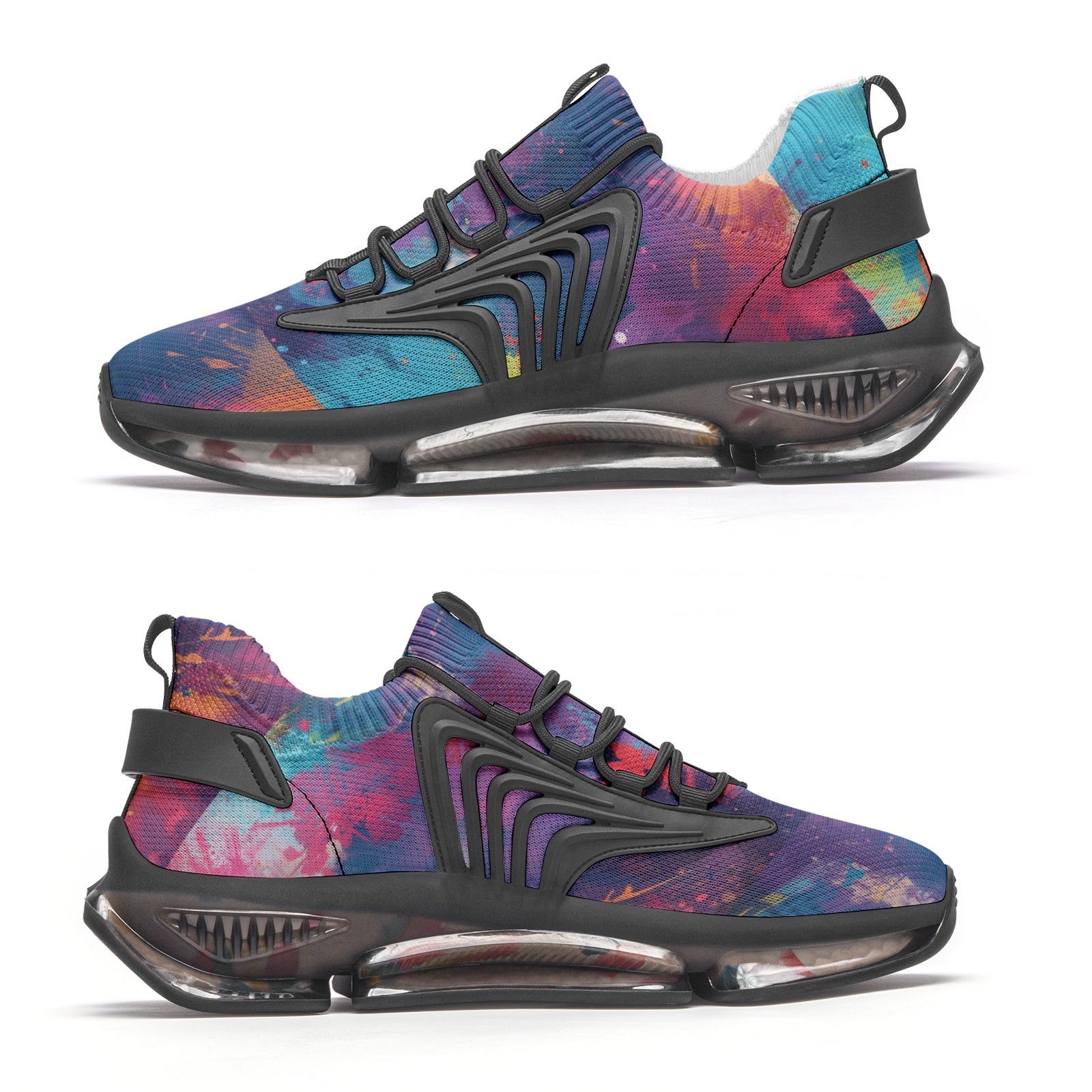 Cloud Explosion Unisex Low Top Mesh Trainers