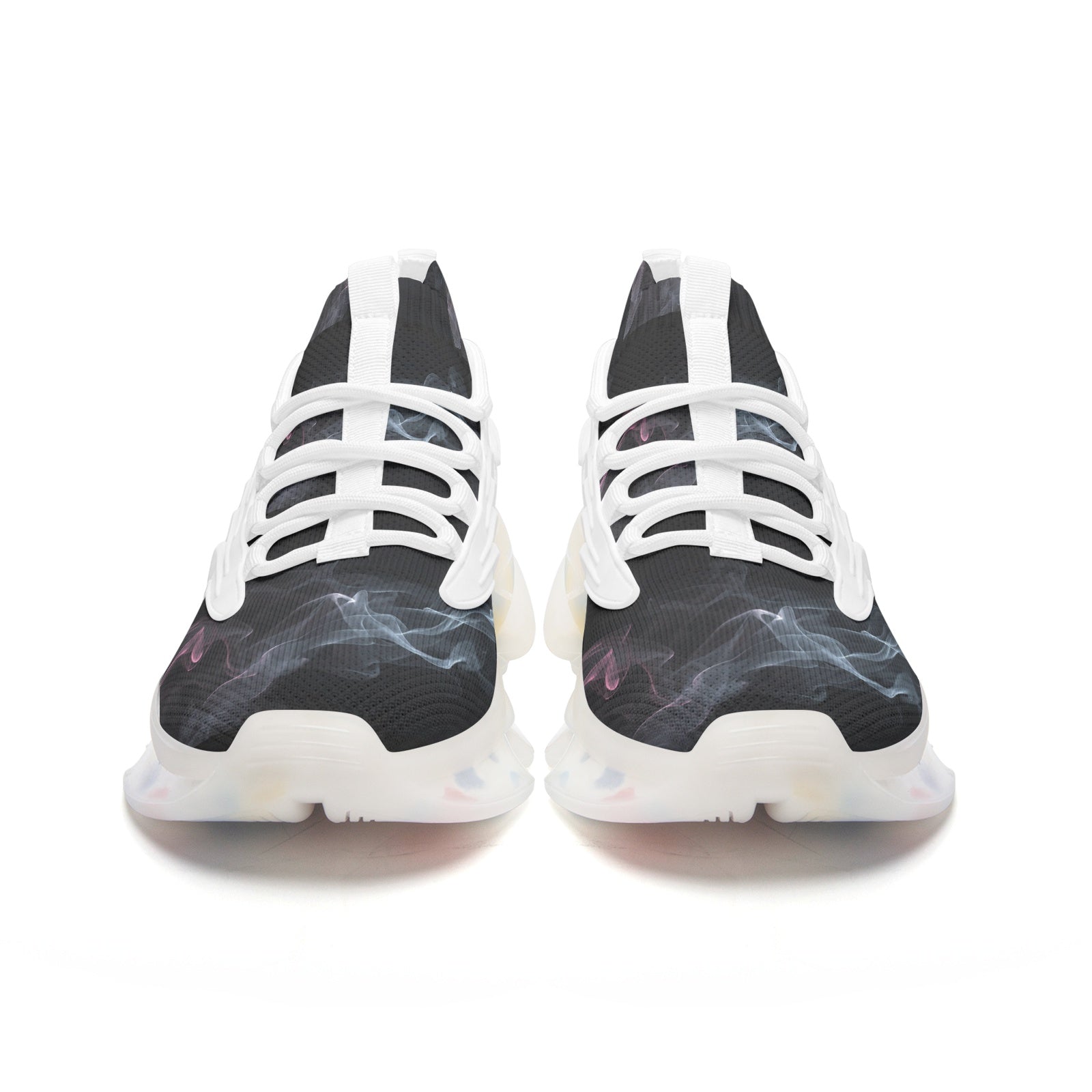 Dark Smoke Energy Low Top Mesh Trainers