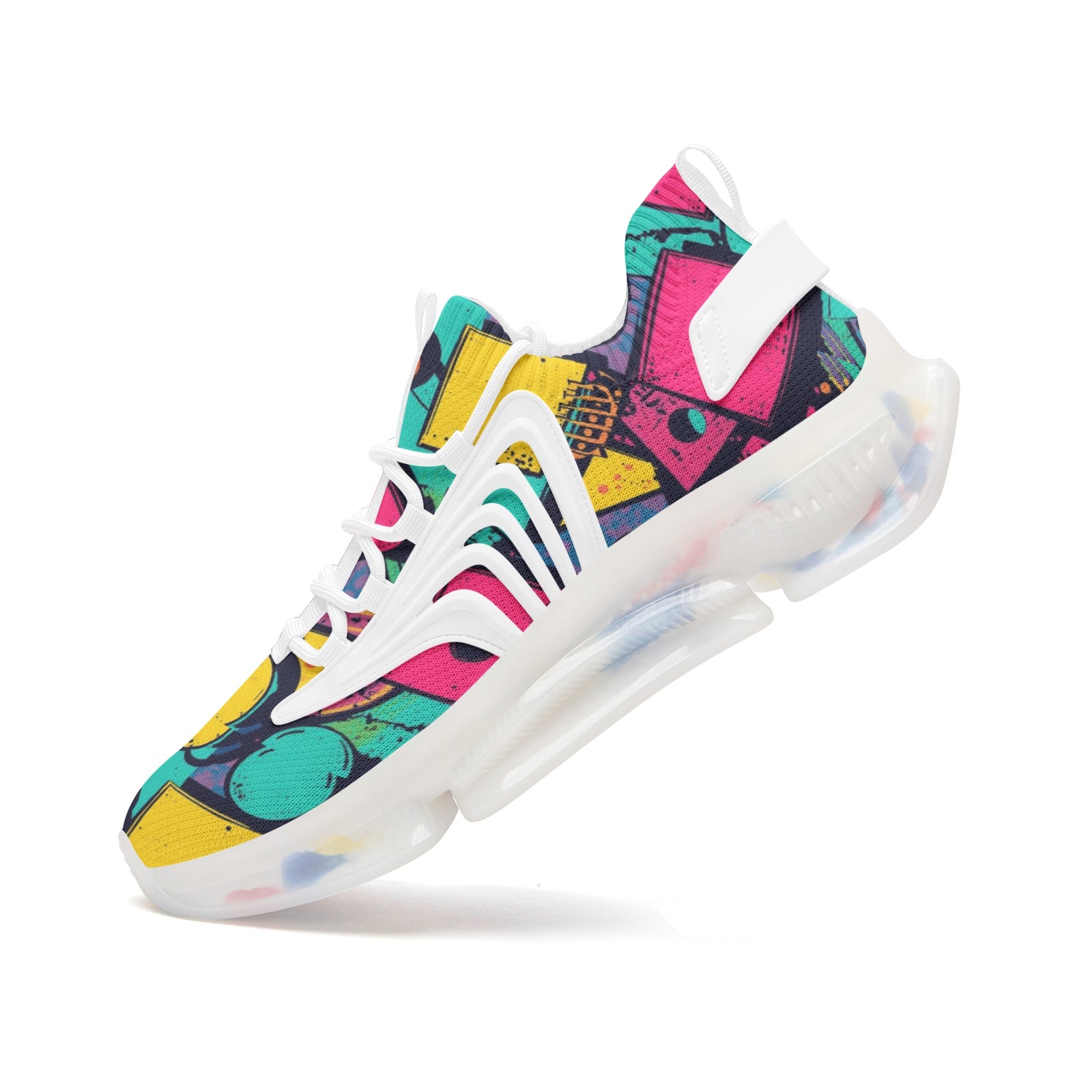 retro pop unisex low top trainers