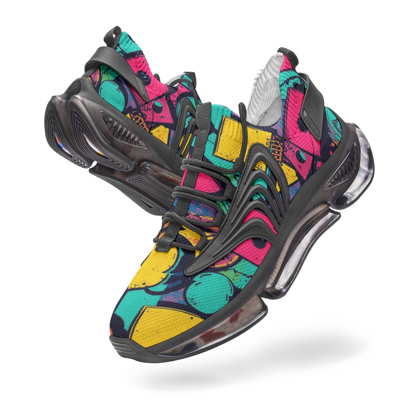 retro pop unisex low top trainers