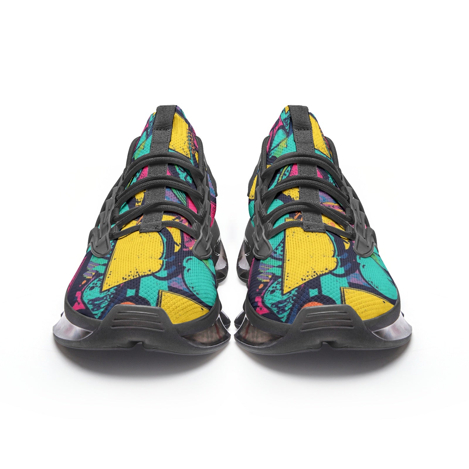 retro pop unisex low top trainers